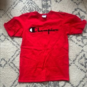 Champion Bold Red Tee